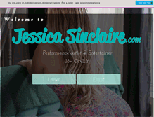 Tablet Screenshot of jessicasinclaire.com